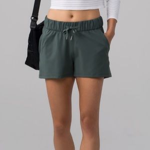 Lululemon *Forest Green* On The Fly Short